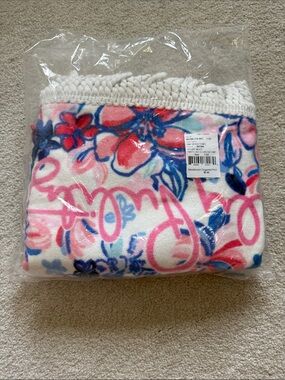 Beach Towel Blanket - Pink & Blue